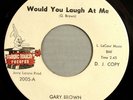 HEAR IT Milwaukee Northern Soul Promo 45 rpm Gary Brown 