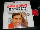 Clean Late 50s JOHNNY HORTON Greatest Hits Lp Ealry COLUMBIA Stereo 6-eye Labels