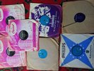 7 x 1950s ROCK'N'ROLL 78rpm RECORDS ELVIS HMV etc