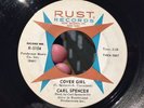 Carl Spencer Cover Girl / Progress original Northern Soul 45 RPM on Rust 5104