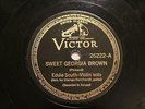 JAZZ EDDIE SOUTH DJANGO REINHARDT Sweet Georgia Brown/E. SouthBls VICTOR 26222 E