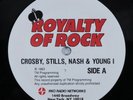 CROSBY STILLS NASH & YOUNG Royalty Of Rock RKO RADIO 2XLP VG+ with cue sheets