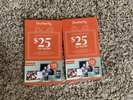 Shutterfly Gift Card $25.00 (2 ea) CHECK DESCRIPTION