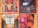 4 1980's LP Vinyl Records - HERETIC Cities EXE RAVEN - MINT SEALED METAL BLADE