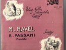 Maurice Ravel / Émile Passani Valses Nobles Et Sentimentales Rare