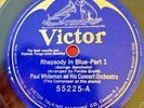 PAUL WHITEMAN GEORGE GERSHWIN Rhapsody in Blue 1924 Victor acoustic first record