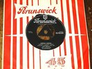 JOHNNY CARROLL HOT ROCKS CORRINE CORRINA b/w WILD WOMEN UK BRUNSWICK TRI 7