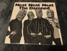 THE DAMNED  Neat Neat Neat 7” PS Island Sleeve Block centre 1977
