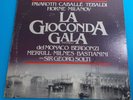 Vintage La Gioconda Gala Ponchielli 33-1/3 RPM Record Opera