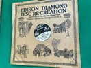 Edison Diamond Disk- Thomas A Edison speaks- Let Us Not Forget original sleeve