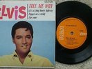 Elvis Presley - Tell Me Why - Australia Vinyl Orange Label EP RCA 20496 EX- 45