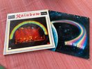 2 RAINBOW (BLACKMOORE) RECORDS - DOWN TO EARTH & ON STAGE (2 LP) - VG+ AND NM-