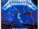 METALLICA  ride the lightning LP ORIGINAL 80s Black Sabbath Megadeth Iron Maiden