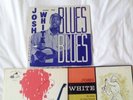 3 VINTAGE 1950s JOSH WHITE ALBUMS BLUES-BLUES, JOHN HENRY, STRANGE FRUIT