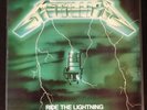Metallica Ride The Lightning Unofficial Pink Vinyl Record Bernett Records Green
