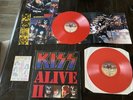 Kiss Alive 2 Red Vinyl UK PYE 1977 Casablanca Record RARE