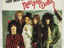 NEW YORK DOLLS / VERY BEST OF JAPAN ISSUE LP PROMO WHITE LABEL W/INSERT