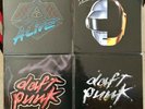 (4) Daft Punk vinyl - Homework, Random Access Memories, Alive 2007, Discovery