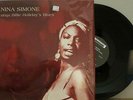 ITALY Get Back Jazz LP NINA SIMONE SINGS BILLY HOLIDAY'S BLUES