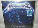 Sealed METALLICA Ride The Lightning LP Electric Blue Vinyl Walmart Ltd Ed