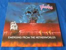 THANATOS / Emerging..OG LP 1st PRESS GERMANY 1990 SHARK RECORDS DEATH METAL