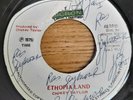 Chokey Taylor - Ethiopia land + Version - Micron music label 1975 rare roots