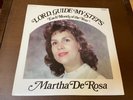 Martha De Rosa Lord, Guide my Steps (Each month) VG+ Gospel Christian Xian LP