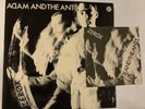 ADAM AND THE ANTS - ZEROX + PROMO STICKER UK 1979 PUNK NEW WAVE KBD