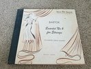 Bartok Quartet No. 6 for Strings Gertler String EDA 73 Decca 4x Shellac 78 RPM
