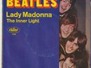 BEATLES - LADY MADONNA b/w THE INNER LIGHT - with PICTURE SLEEVE - 45 RPM