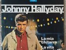 Johnny hallyday 45 tour Italien original la mia chitarra