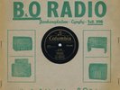 78 rpm CHARLES TRENET La Mer b/w Boum Danish c1950 EX shellac Columbia 10