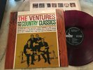 THE VENTURES PLAY THE COUNTRY CLASSICS RED VINYL RECORD LP-7592 JAPAN F/S