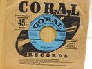 Moon Mullican promo rockabilly 45 Moons Rock bw Sweet Rockin Music on Coral