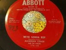 Female Rockabilly Bopper 45 Alvadean Coker & the Cokers We're Gonna Bop HEAR