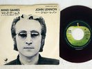 JOHN LENNON MIND GAMES APPLE EAR-10474 Japan RED VINYL VINYL 7