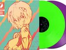Evangelion Finally Soundtrack Neon Genesis Double Green Purple Vinyl Record NEW