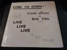 Carlo Roma & The Bob Ellis Trio Come On Down  NM Golden Coin LP Record 1975 JAZZ