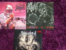 3 x death metal vinyl-Sadus,Death,Morgoth