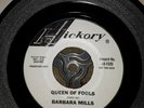 Barbara Mills Queen Of Fools White Label Promo Hickory Records  Northern Soul