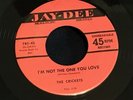 CRICKETS 45 Fine As Wine/I'm Not The One You Love JAY DEE 781 Doo Wop DOOWOP