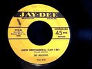 THE MELLOWS How Sentimental... Rare 45 DOOWOP Jay-Dee 793 1st press w/ lines