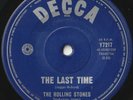 ROLLING STONES 45: THE LAST TIME b/w PLAY WITH FIRE AUSSIE DECCA 7217 EX+/EX '65
