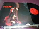 RATT S/T RATT LP TIME COAST ATLANTIC LABEL A190245 COLUMBIA HOUSE CLUB VG+ VINYL
