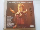david bowie the world of david bowie lp signed by IAN DICKSON (the photographer)