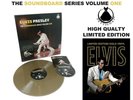 Elvis Presley - THE SOUNDBOARD SERIES VOL 1 GOLD vinyl LP & CD Petticoat  RARE
