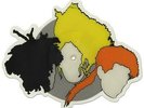 Watching Thompson Twins shaped picture disc vinyl record UK TWISD1 ARISTA 1983