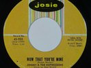 Sweet Soul 45 JOHNNY & THE EXPRESSIONS Now That You're Mine/Shy Girl on Josie