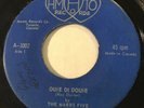 GARAGE FRAT ROCKER The Marrs Five OUIE DI DOUIE Amato 45 rare Canadian Toronto