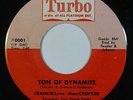 Northern Soul 45 FRANKIE LOVE MAN CROCKER Ton Of Dynamite on Turbo VG++